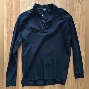 Quince Men's Black Polo Shirt